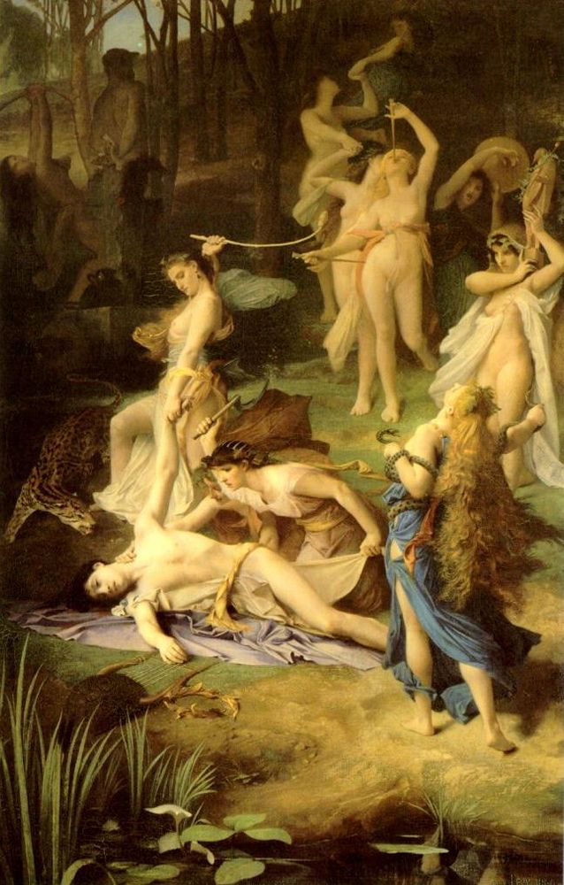 Death_of_Orpheus_by_Émile_Lévy_(1866) La mort d'Orphée par Emile Lévy (Source : Wikimedia Commons)