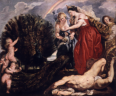 Junon et Argus par Pierre Paul Rubens [Public domain], via Wikimedia Commons