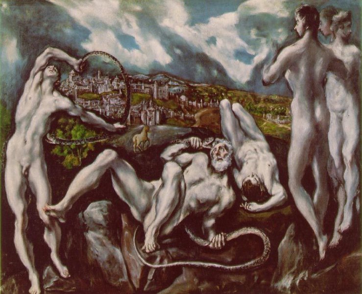 "Laocoon" par El Greco