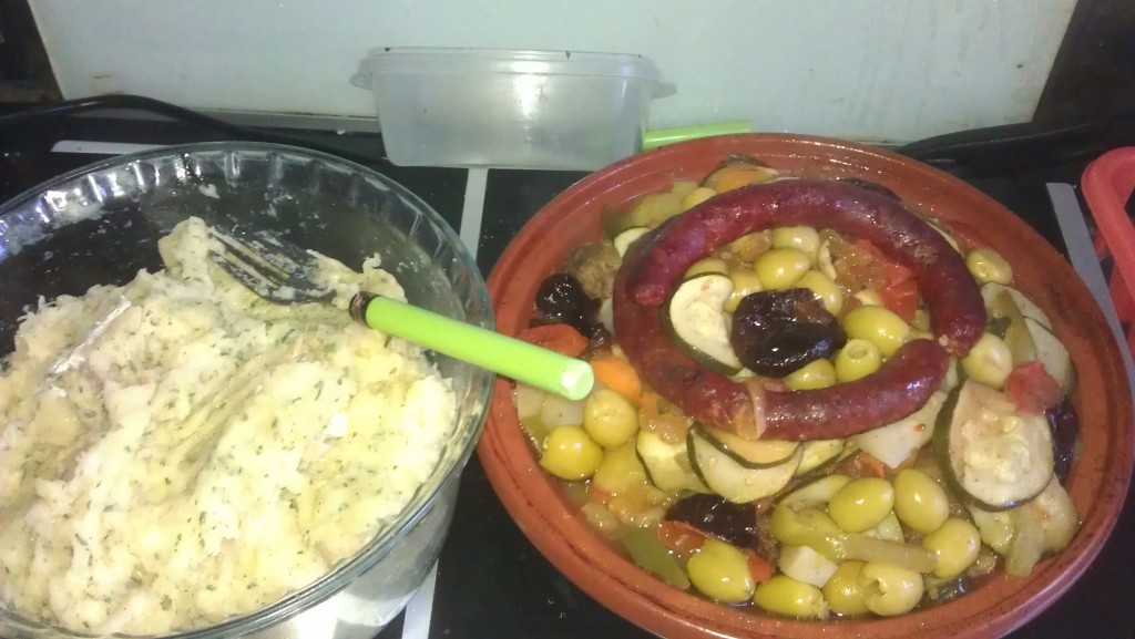 Brandade de morue et tajine