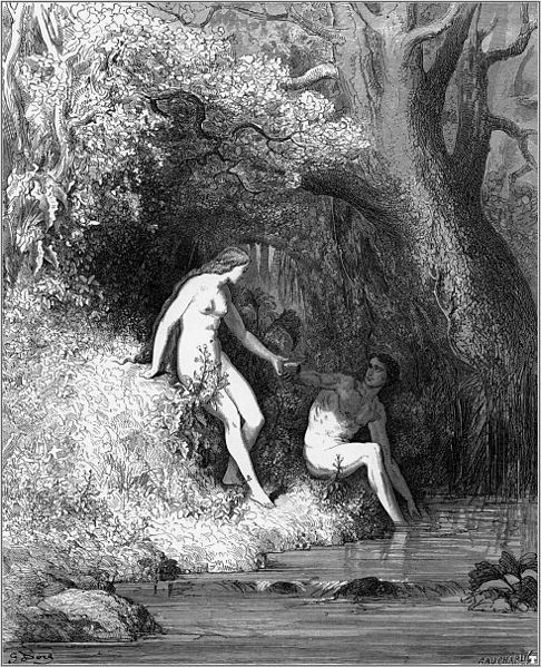 Illustration de Gustave Doré, pour « Le paradis perdu » de John Milton (Source : Wikimedia Commons)