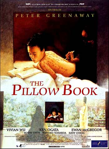 Affiche du film "The Pillowbook"