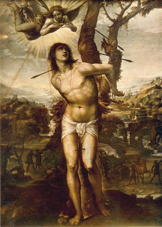 Saint Sébastien par il Sodoma